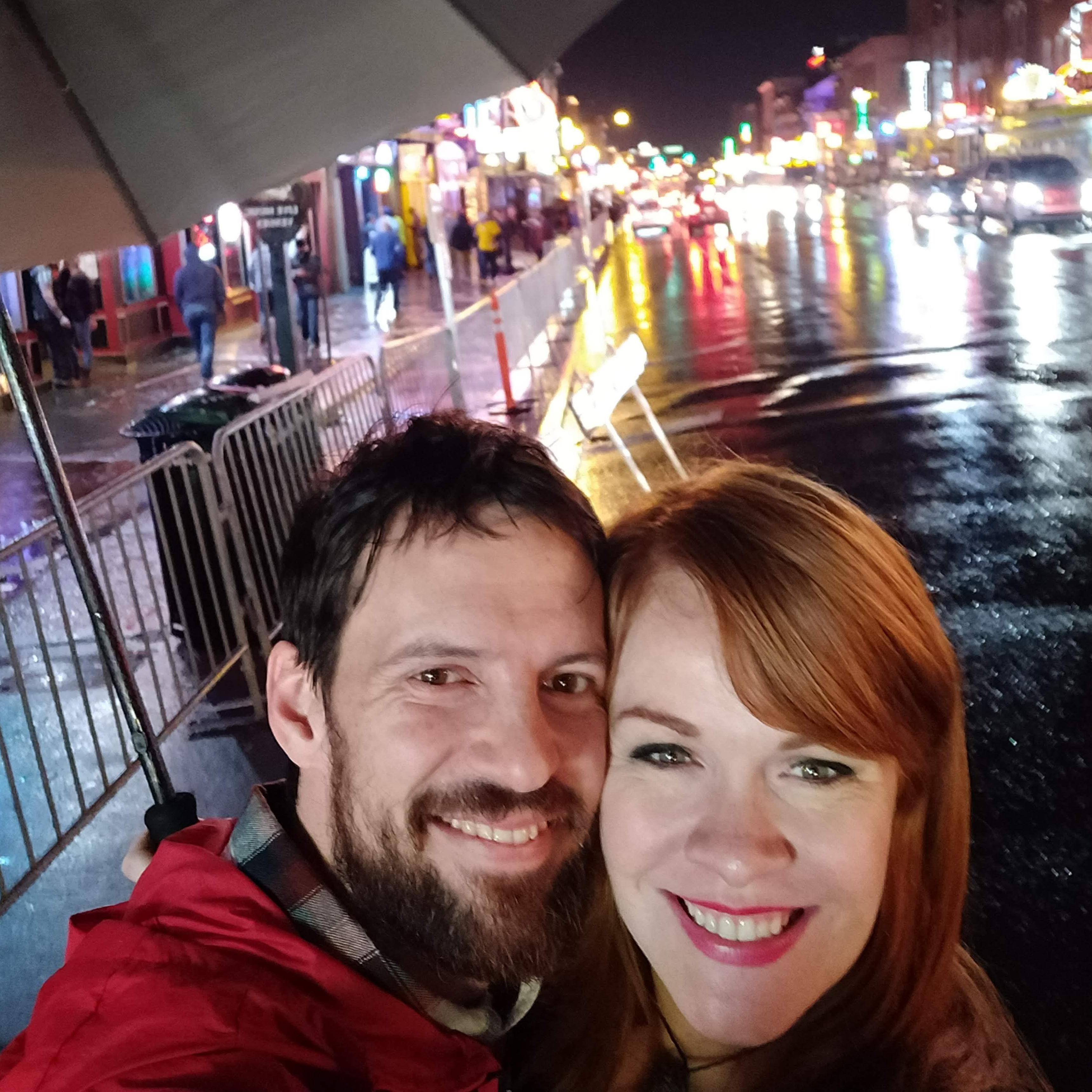 A rainy night in Nashville TN