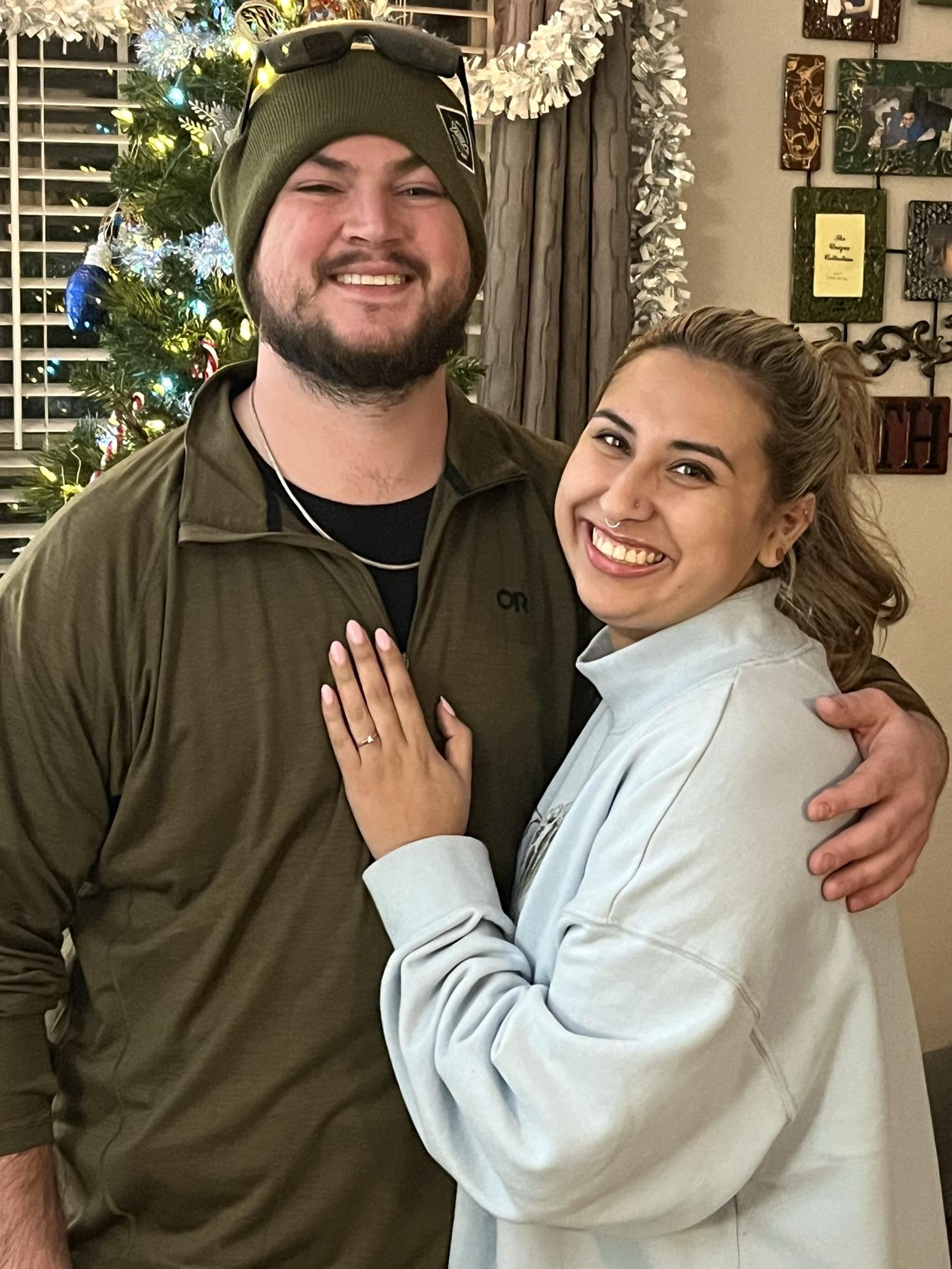 Sam and Mikaela, Christmas 2022