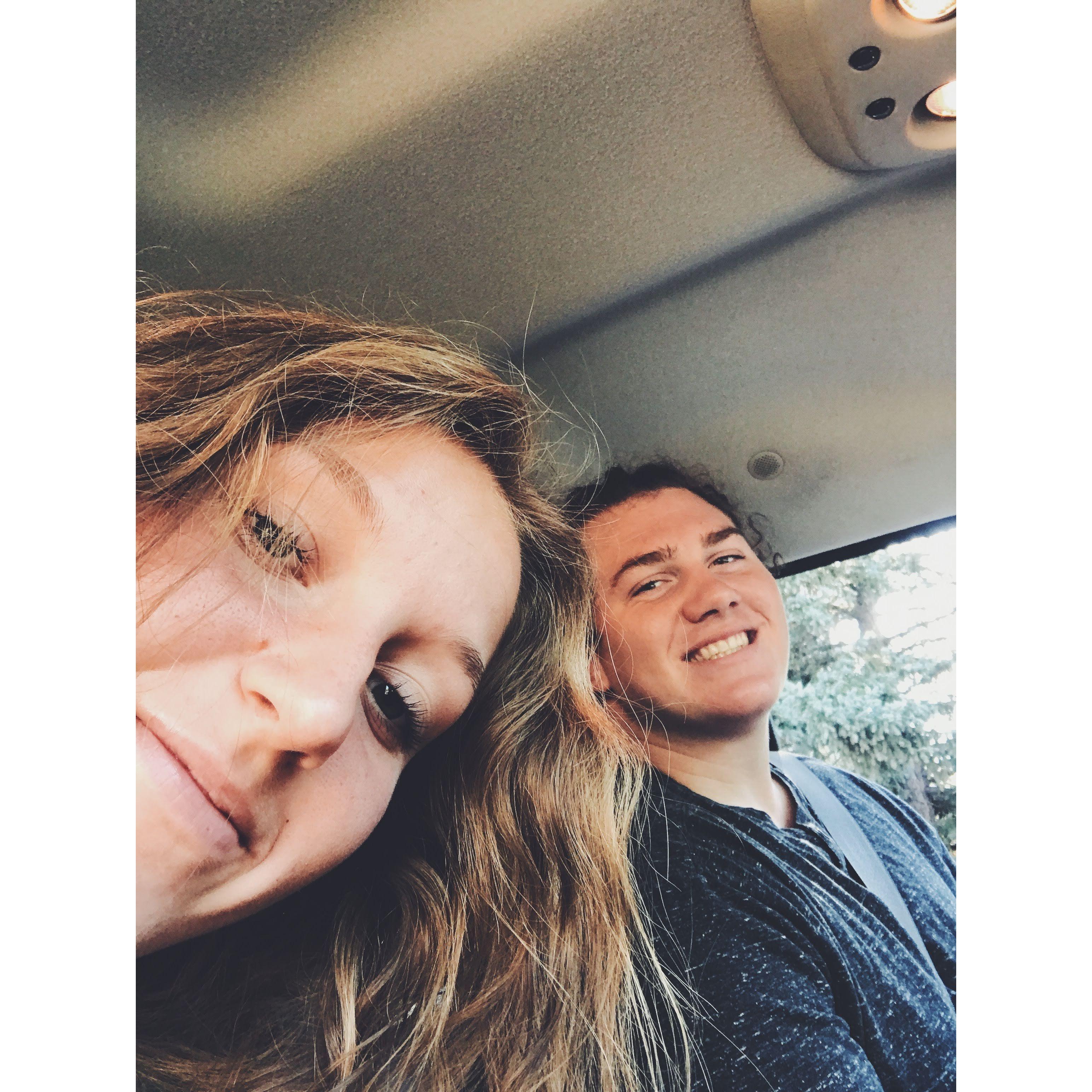 Our first date! Where it all began <3