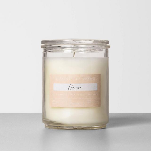 11.6oz Glass Jar Candle Bloom - Magnolia Home by Joanna Gaines