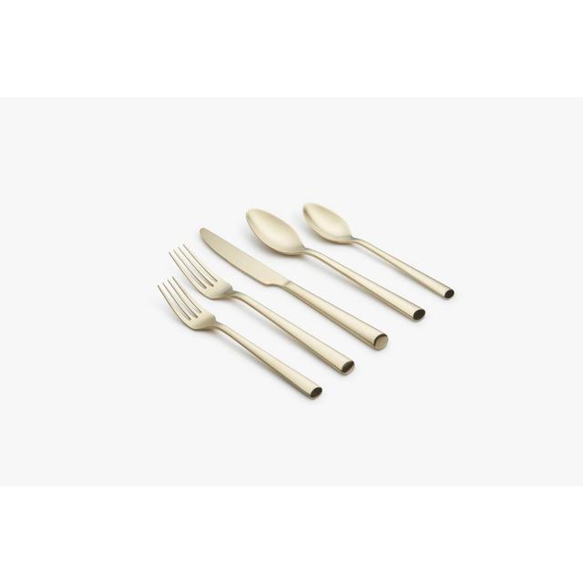 20pc Gilda Champagne Satin Flatware Set - Cambridge Silversmiths