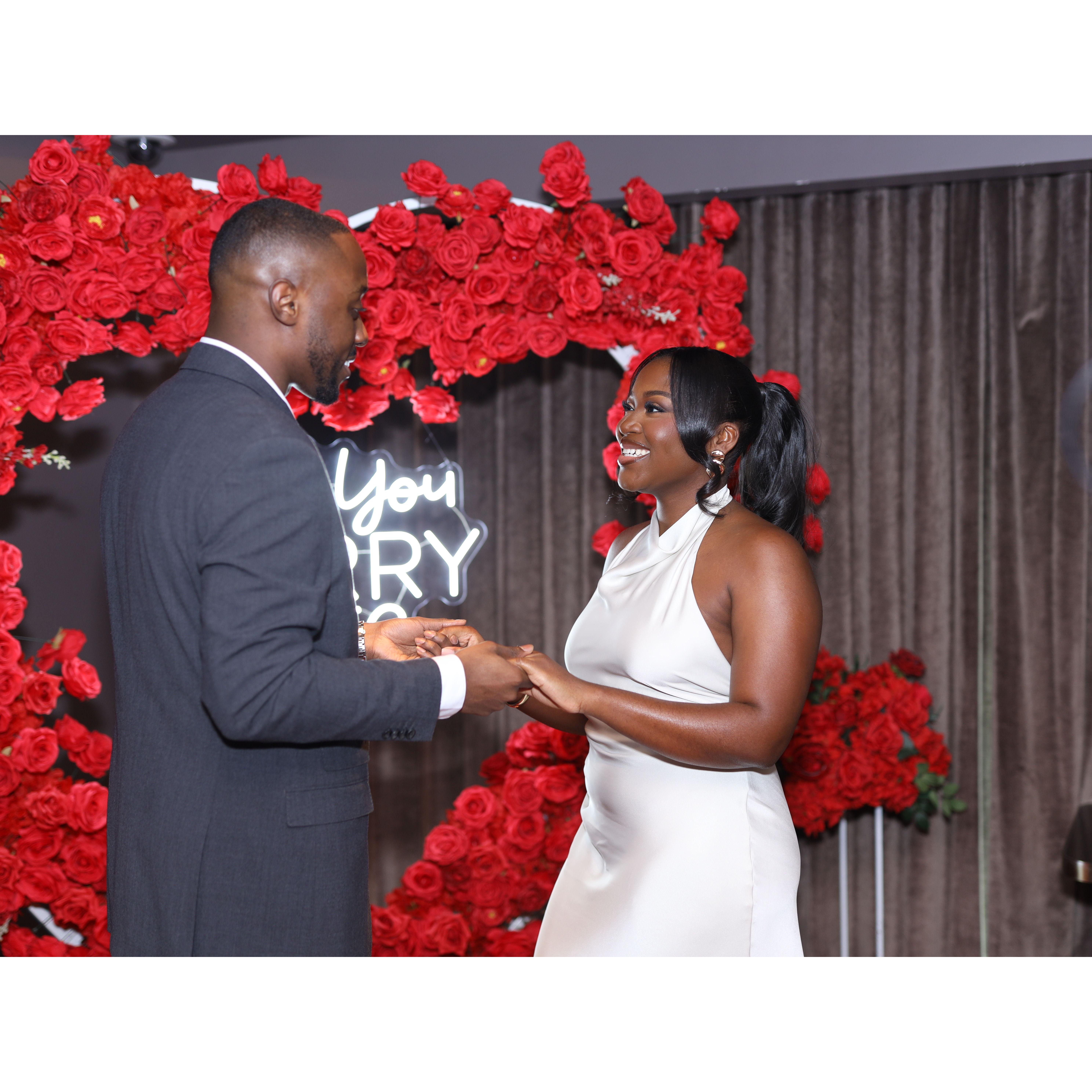 March 2025 – The Proposal.
The moment we promised forever (Spoiler: She said yes 💍)