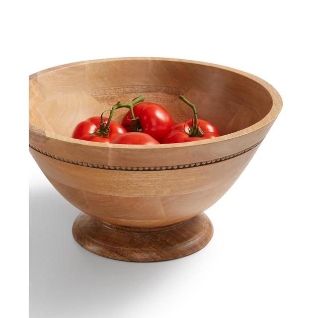 Martha Stewart Collection Wood Salad Bowl, Created For Macy's