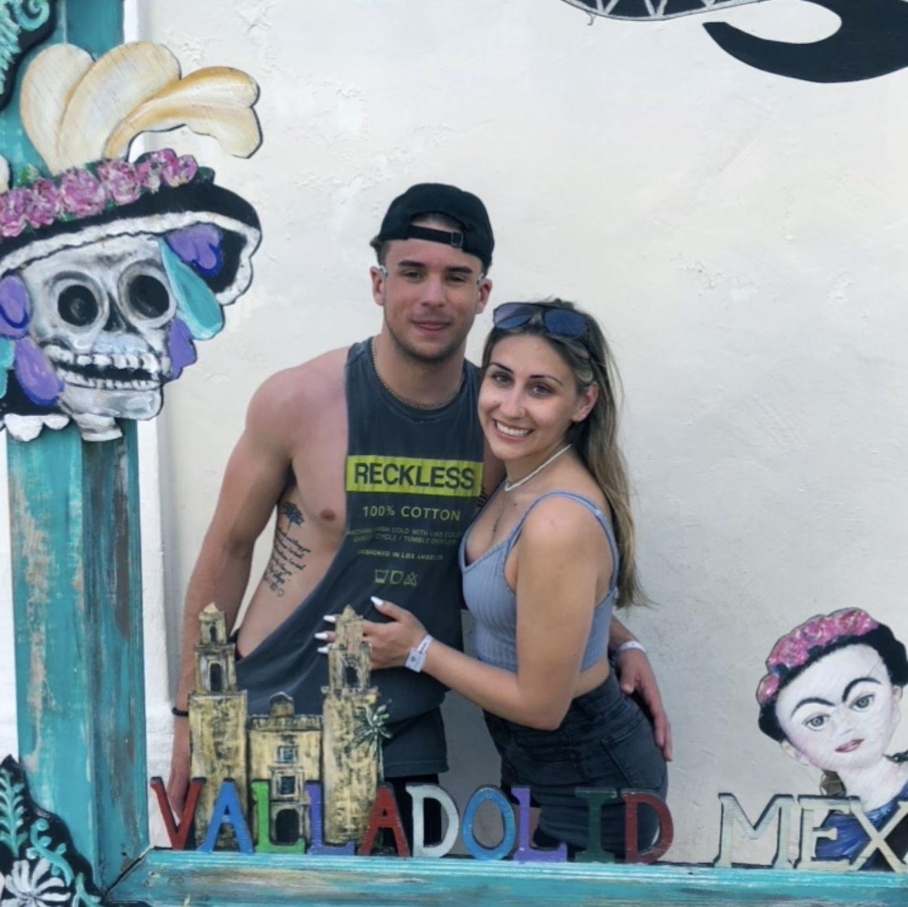 Our first trip to Mexico together—just the beginning of many more to come 🇲🇽✈️