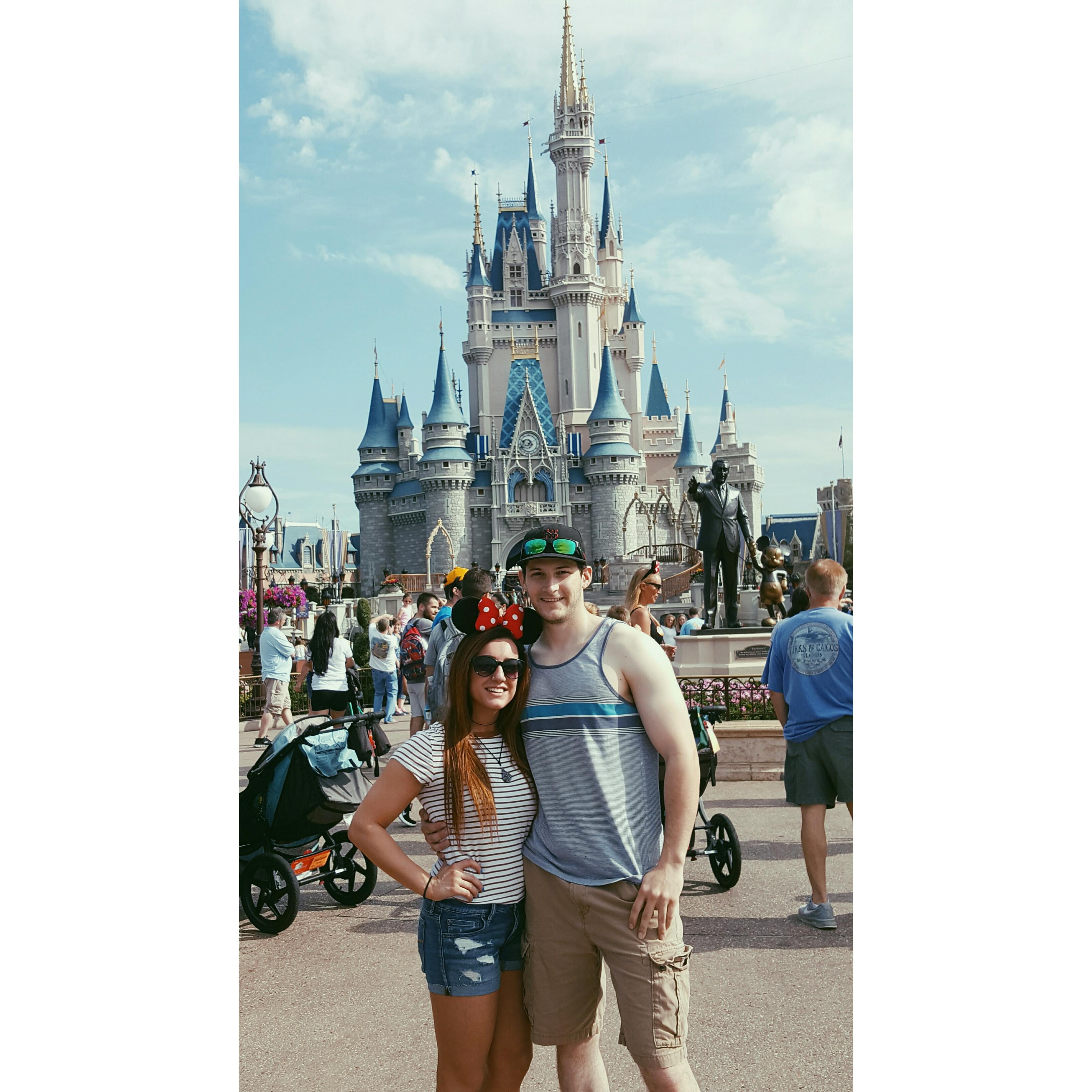 2017 - Our first time in Disney together!