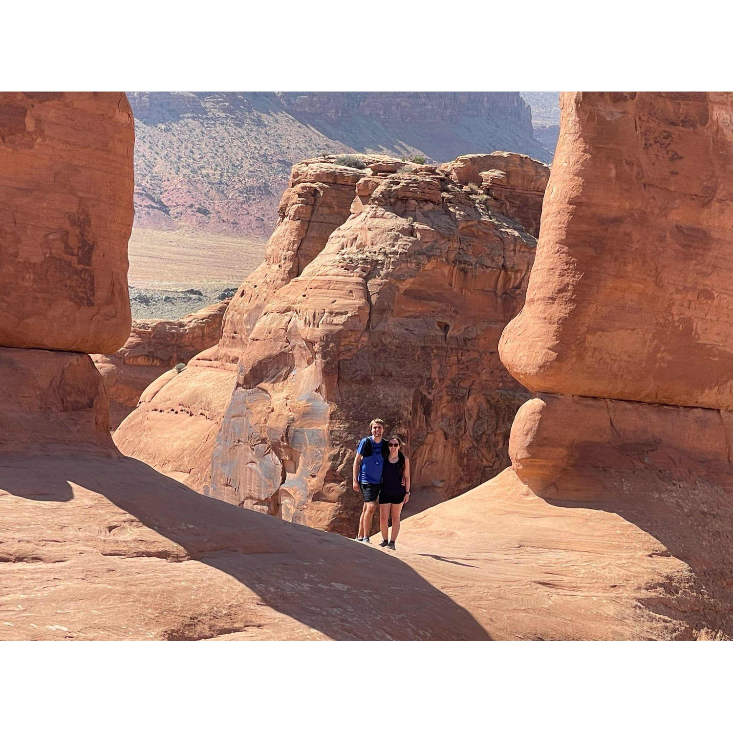 September 9, 2022 - Under Delicate Arch at Arches