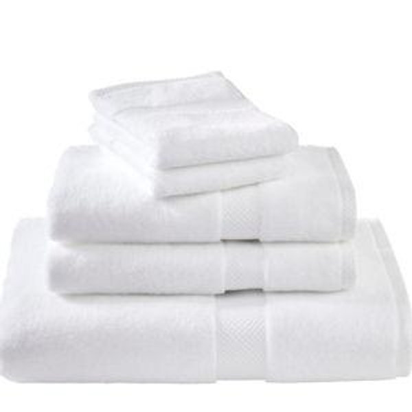 L.L.Bean Premium Cotton Bath Towels White