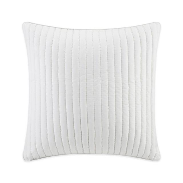 INK+IVY Camila European Pillow Sham in White