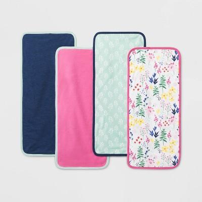 4pk Little Wildflower Burp Cloth Set - Cloud Island™ One Size