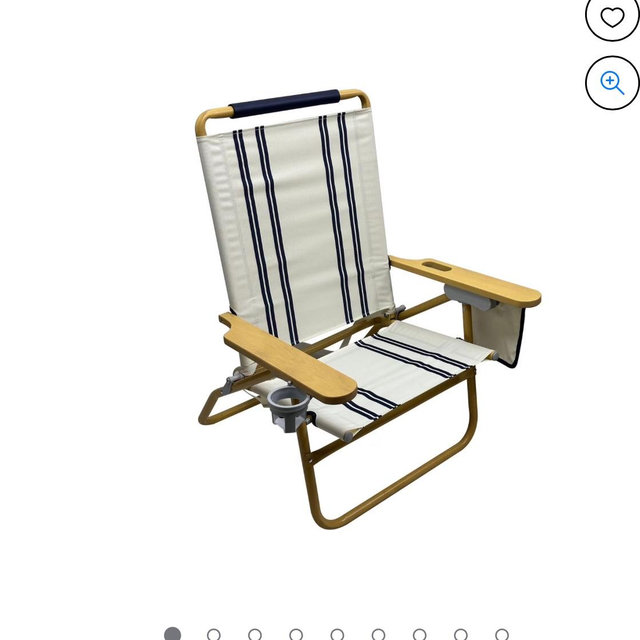 Mainstays Deluxe Beach Chair