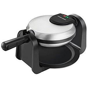 Black and Decker Flip Waffle Maker, Silver, WM1404S