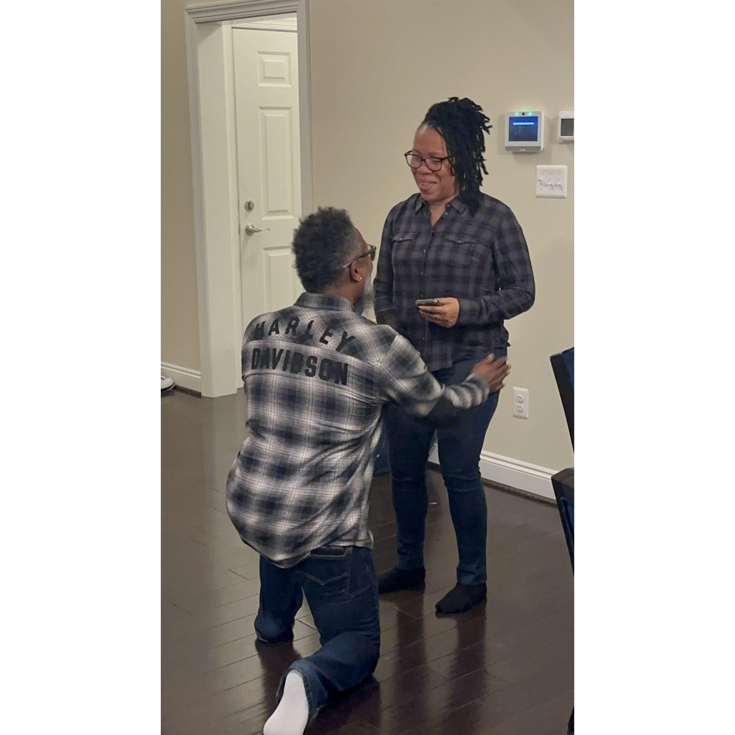 The surprise proposal