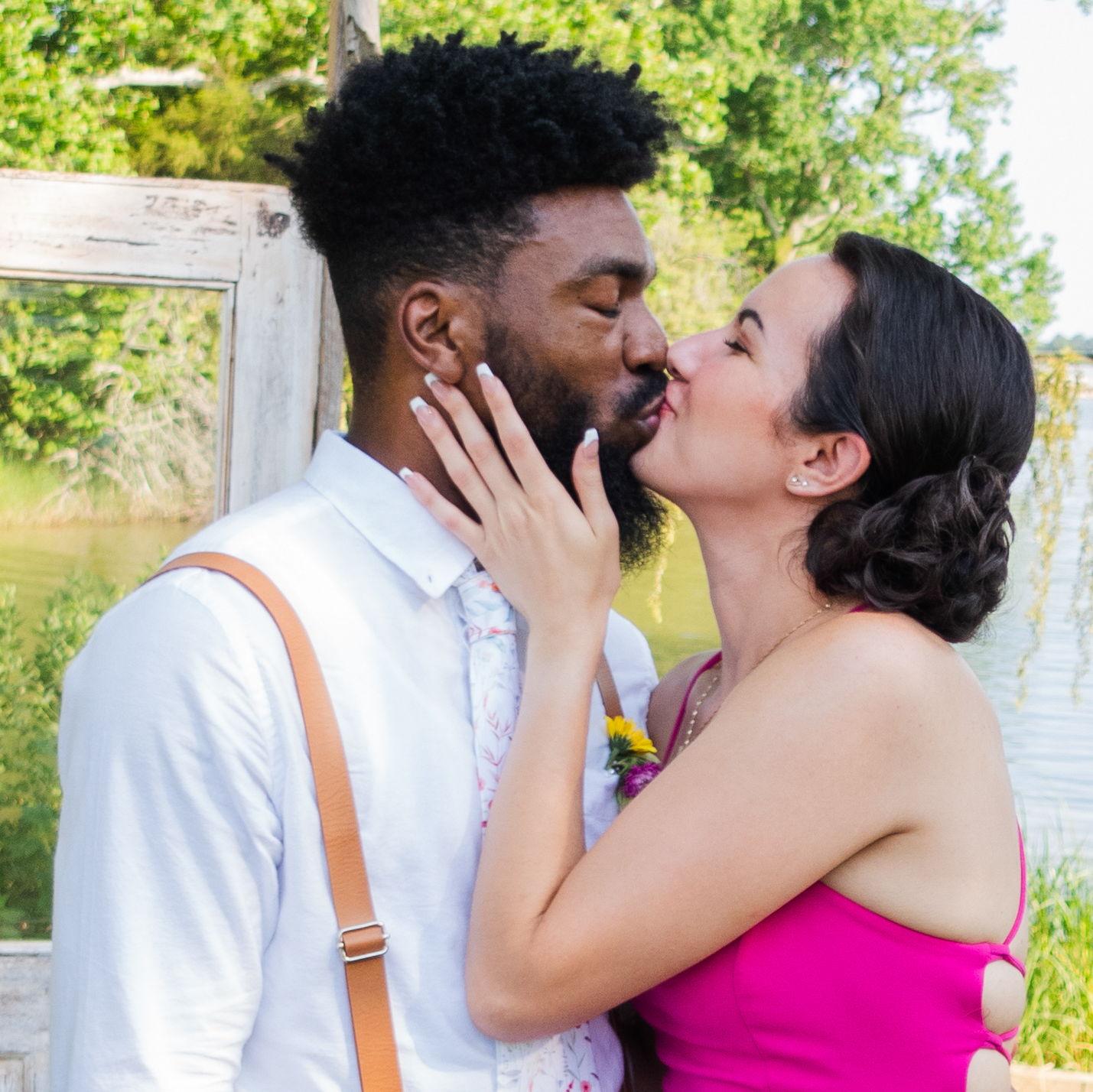 2024 was the year of weddings! We went to five of them. Here we are in Leonardtown for the wedding of our friends Morgan and Roshan.