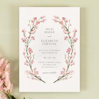Allamia Portrait | Watermelon | Zola Wedding Invitations