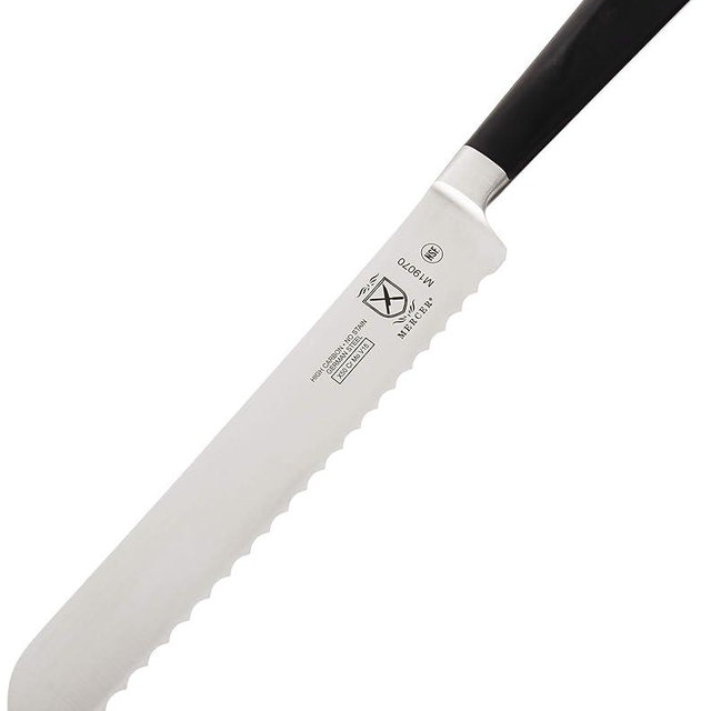 Mercer Culinary Züm Forged Bread Wavy Edge Knife, 8 Inch