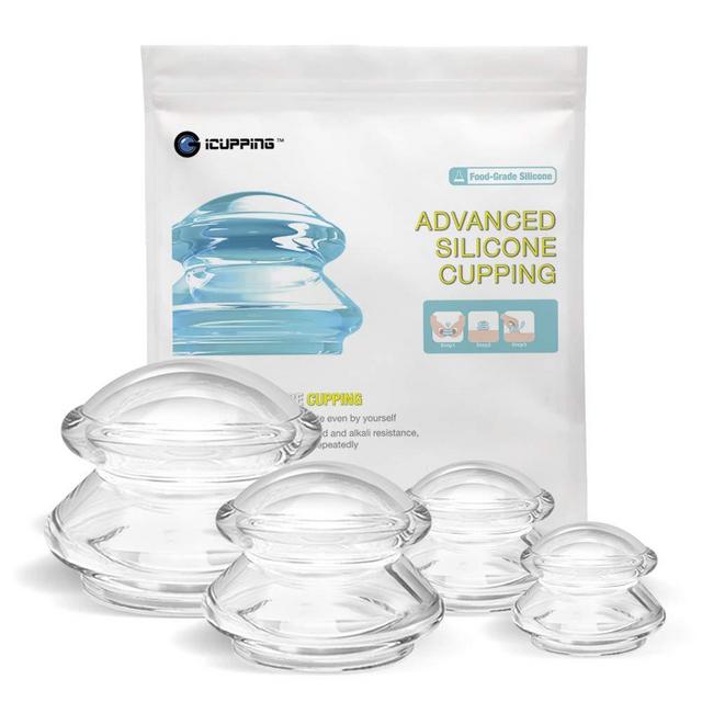 Silicone Cupping Therapy Sets, Professionally Massager Cupping for Muscle , Joint Pain, Cellulite, Muscles, Fascia, More Anti Cellulite