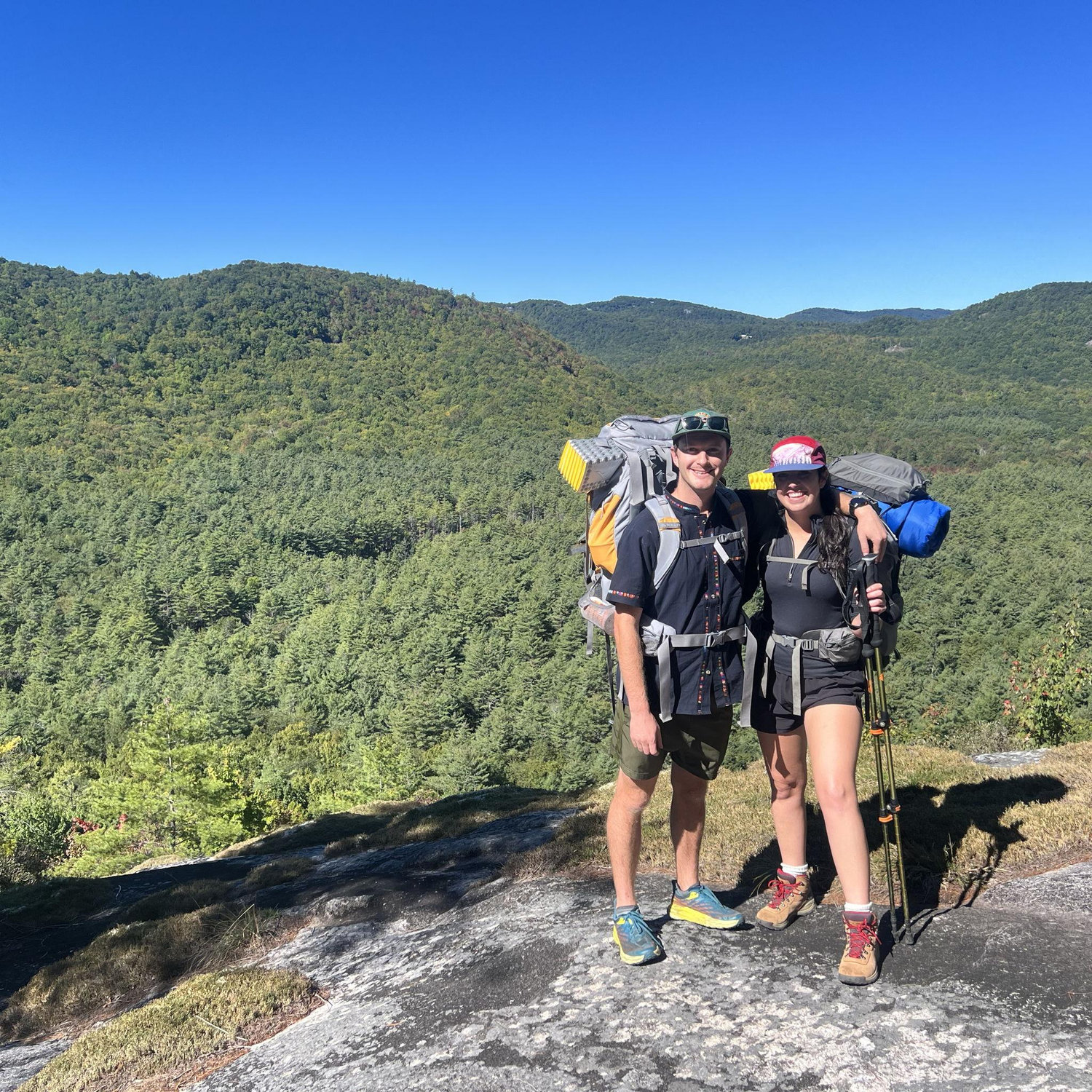 Proof that I actually carried something up the mountain!