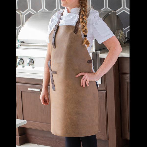 Sand Vintage Leather Apron