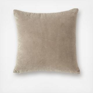 Square Velvet Throw Pillow