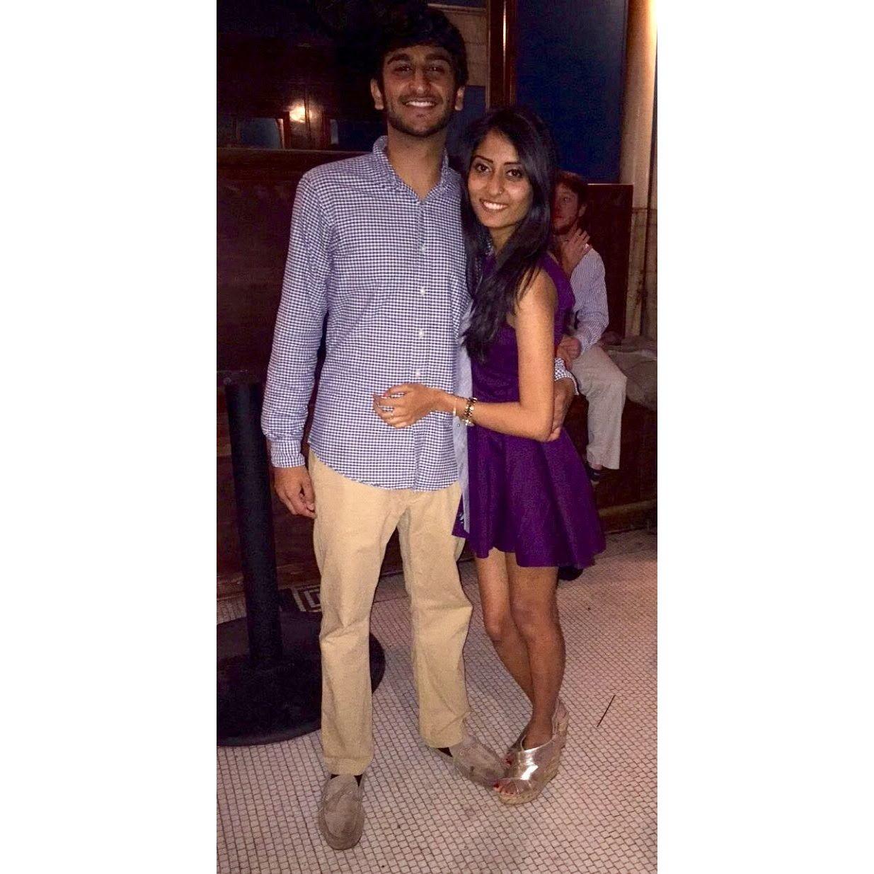 Nov 2015: First "my tie" Date 