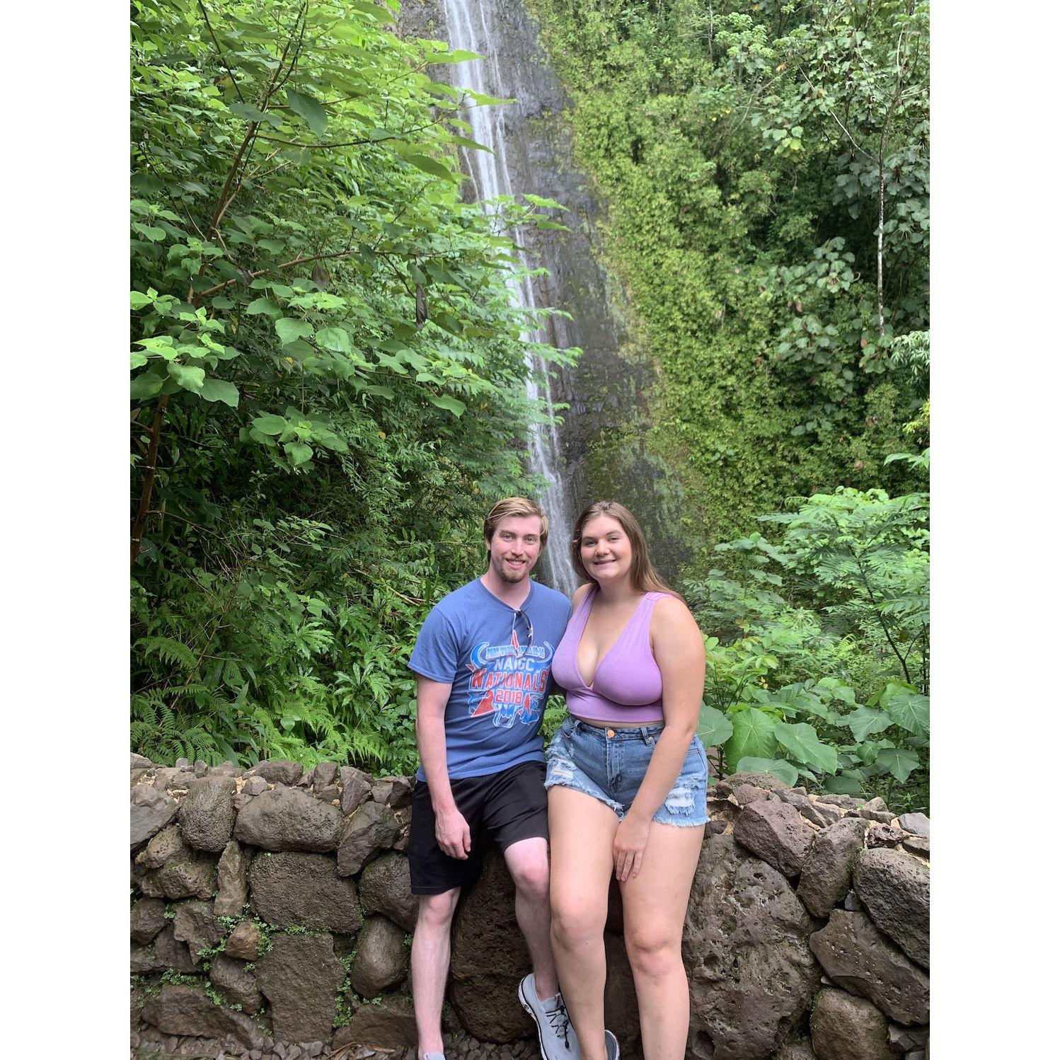 Hiking in Hawaii is always worth it when you get views like this!