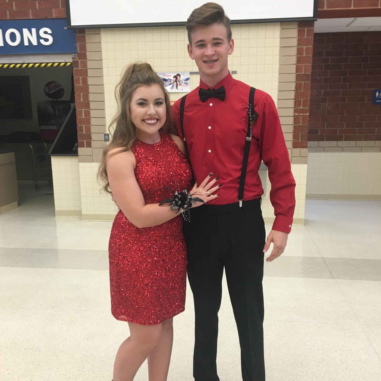 Nikki's senior homecoming.✨