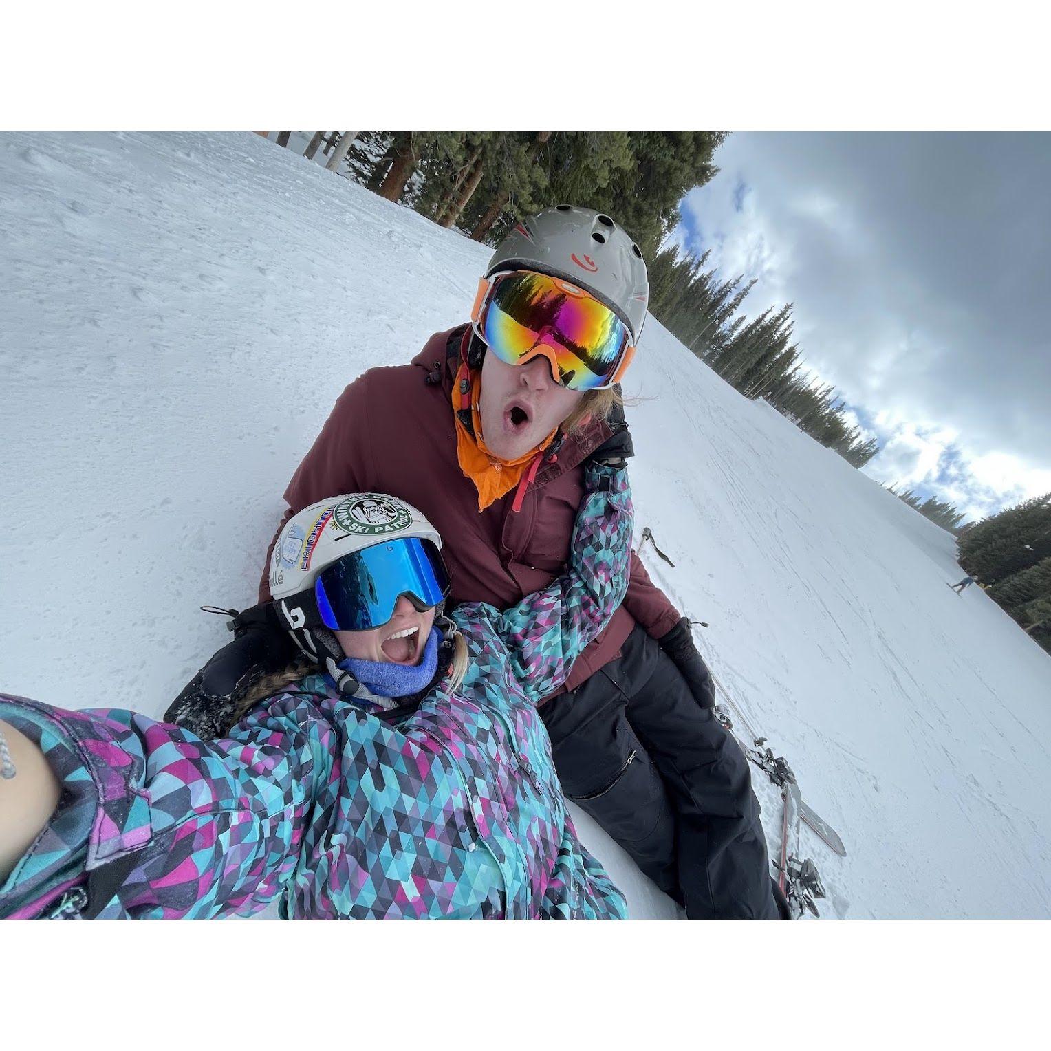 Skiing at Keystone Resort in Colorado