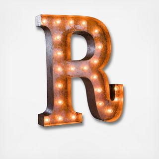 Letter Marquee Light