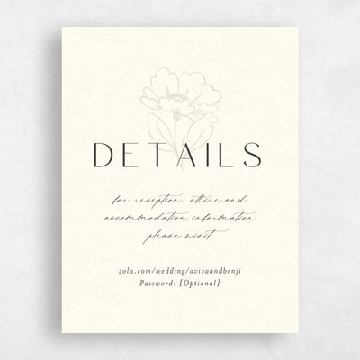 Light Butter, Beige Wedding Enclosure - Oriabel