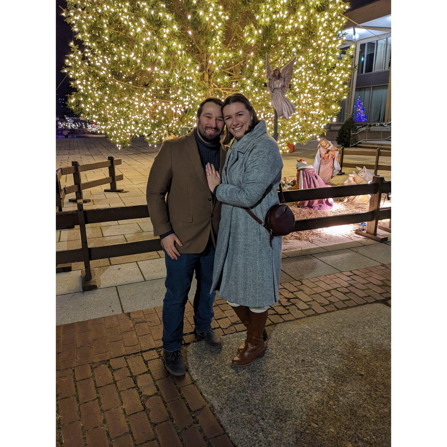 The night we got engaged