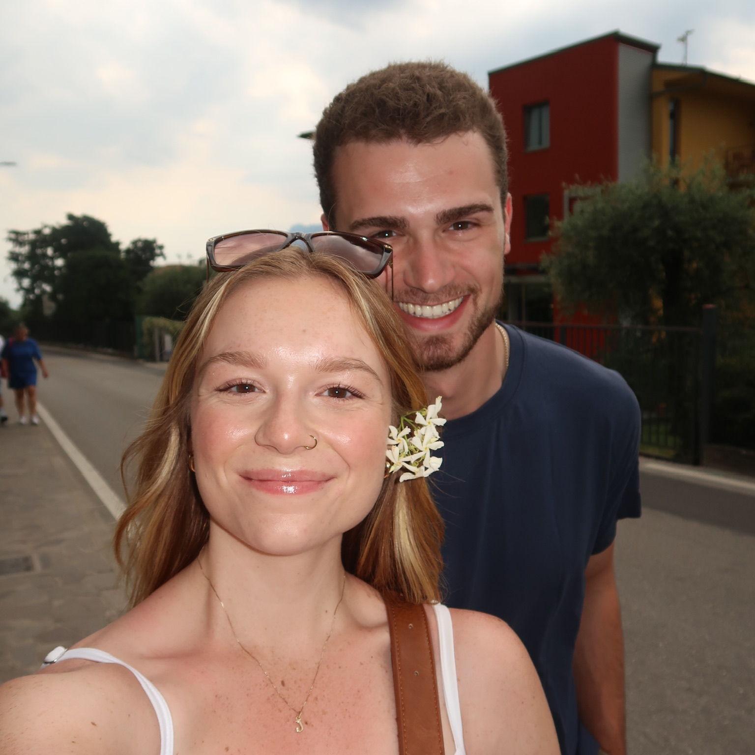 Taken from a perfect afternoon in Italy. Jack was obsessed with the smell of these little flowers they had everywhere. If anyone knows where we can buy a candle like it- let us know!