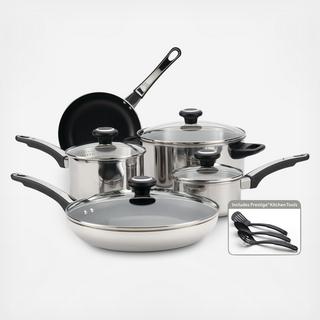 High Performance Stainless 12-Piece Cookware Set