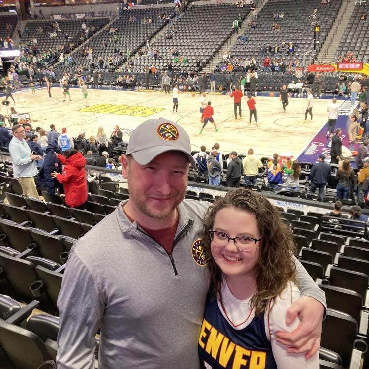 A Nuggets game!