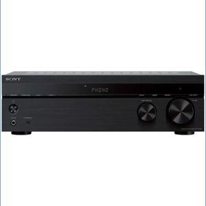 Sony - STRDH190- 2-Ch. Stereo Receiver with Bluetooth & Phono Input for Turntables - Black