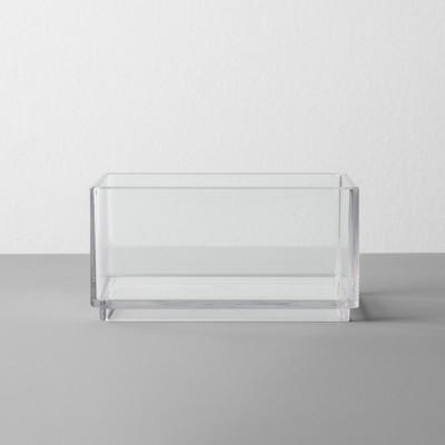 Plastic Organizer Tray 4"W X 4"D X 2"H Clear - Made By Design™