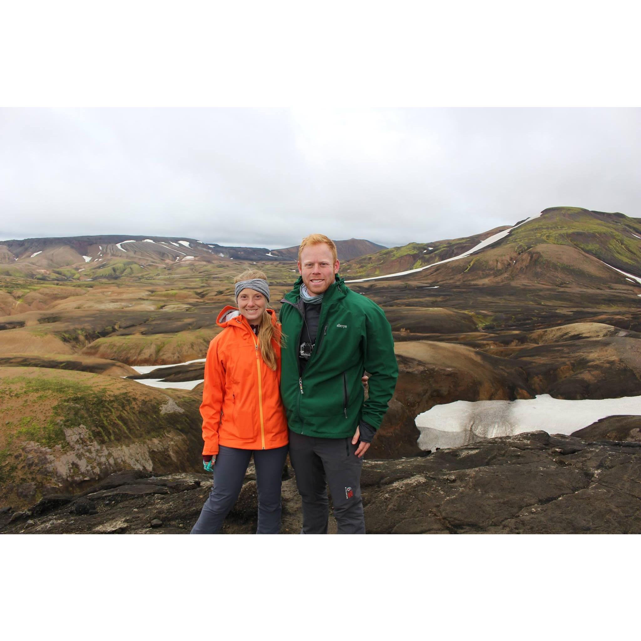 Our first epic hike through Iceland!