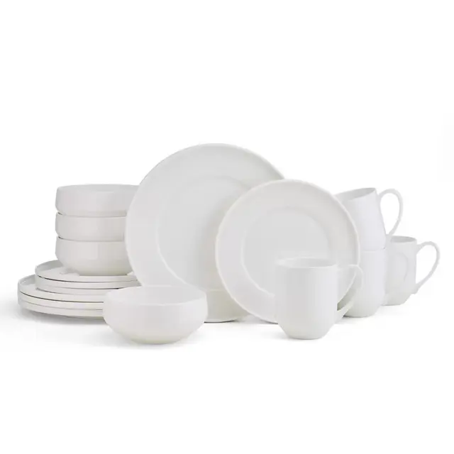 Mikasa® Marin 16-Piece Dinnerware Set in White