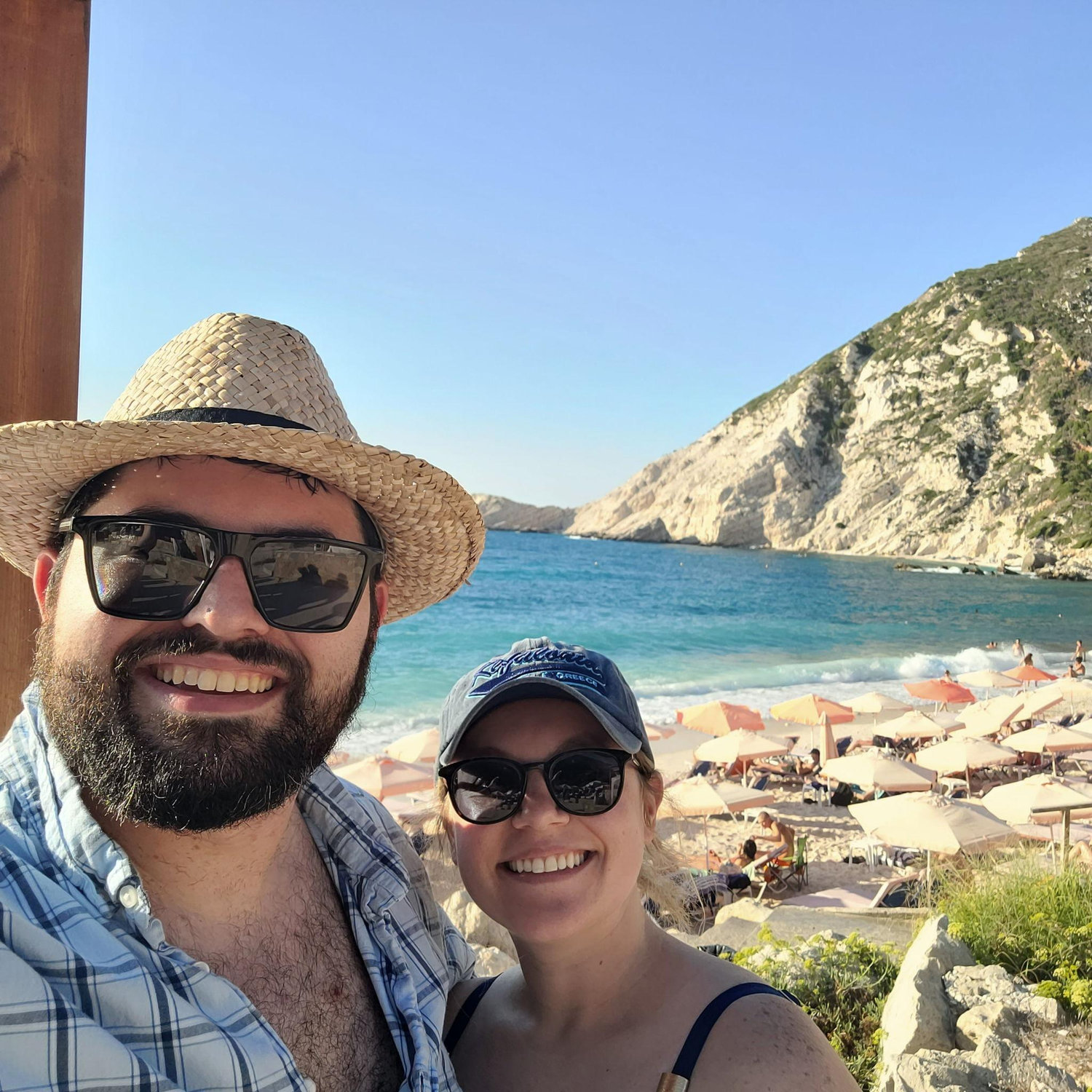 Taken at a wedding on Kefalonia in the Ionian Islands of Greece, after Joe embraced the island life.