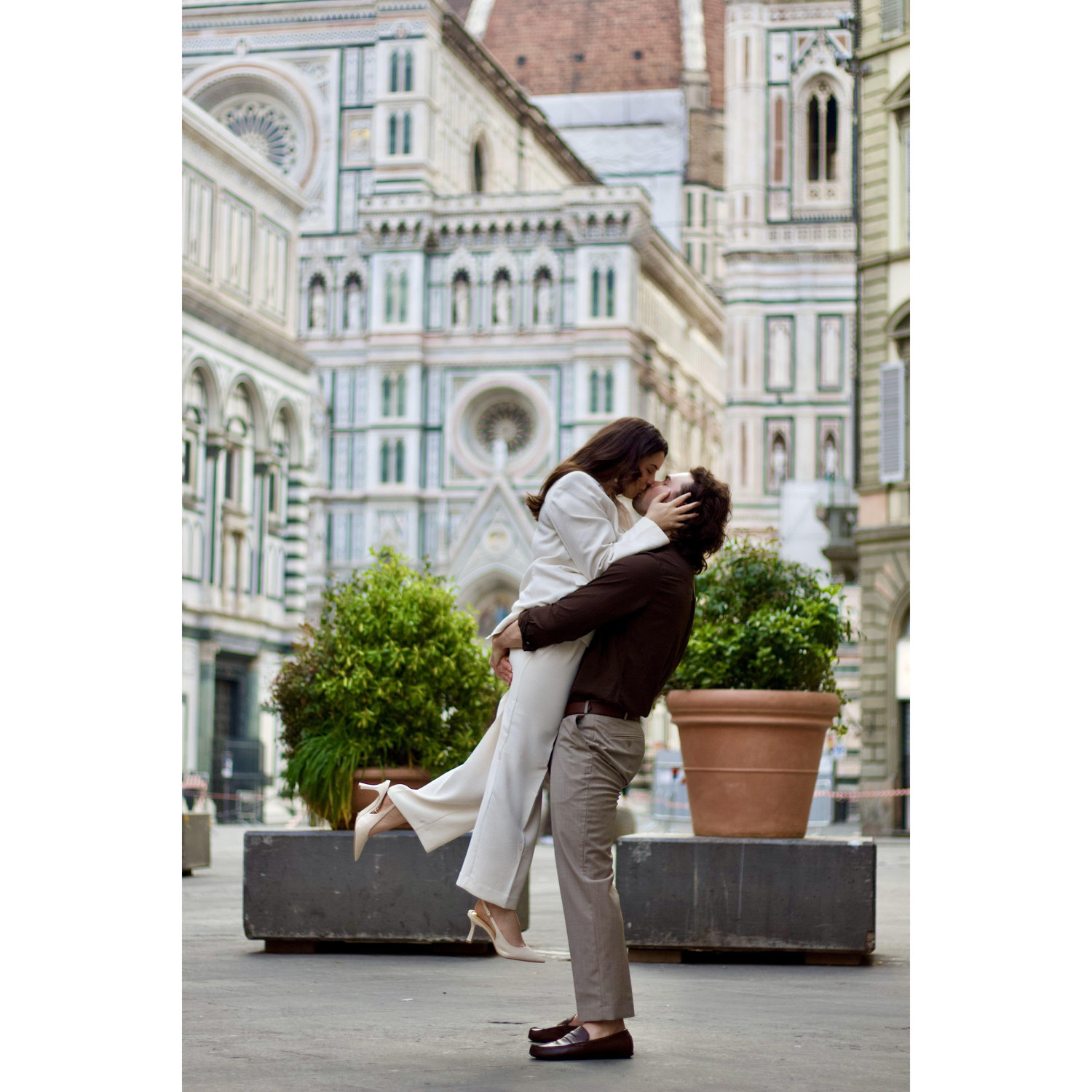Engagement photoshoot in Florence Italy