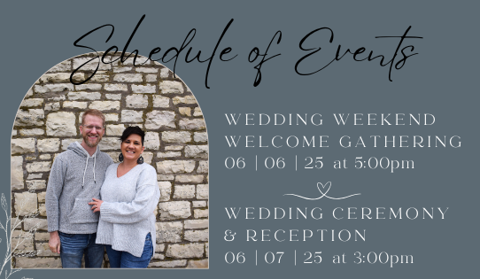 The Wedding Website of Megan Stone and Kyle Fatzinger