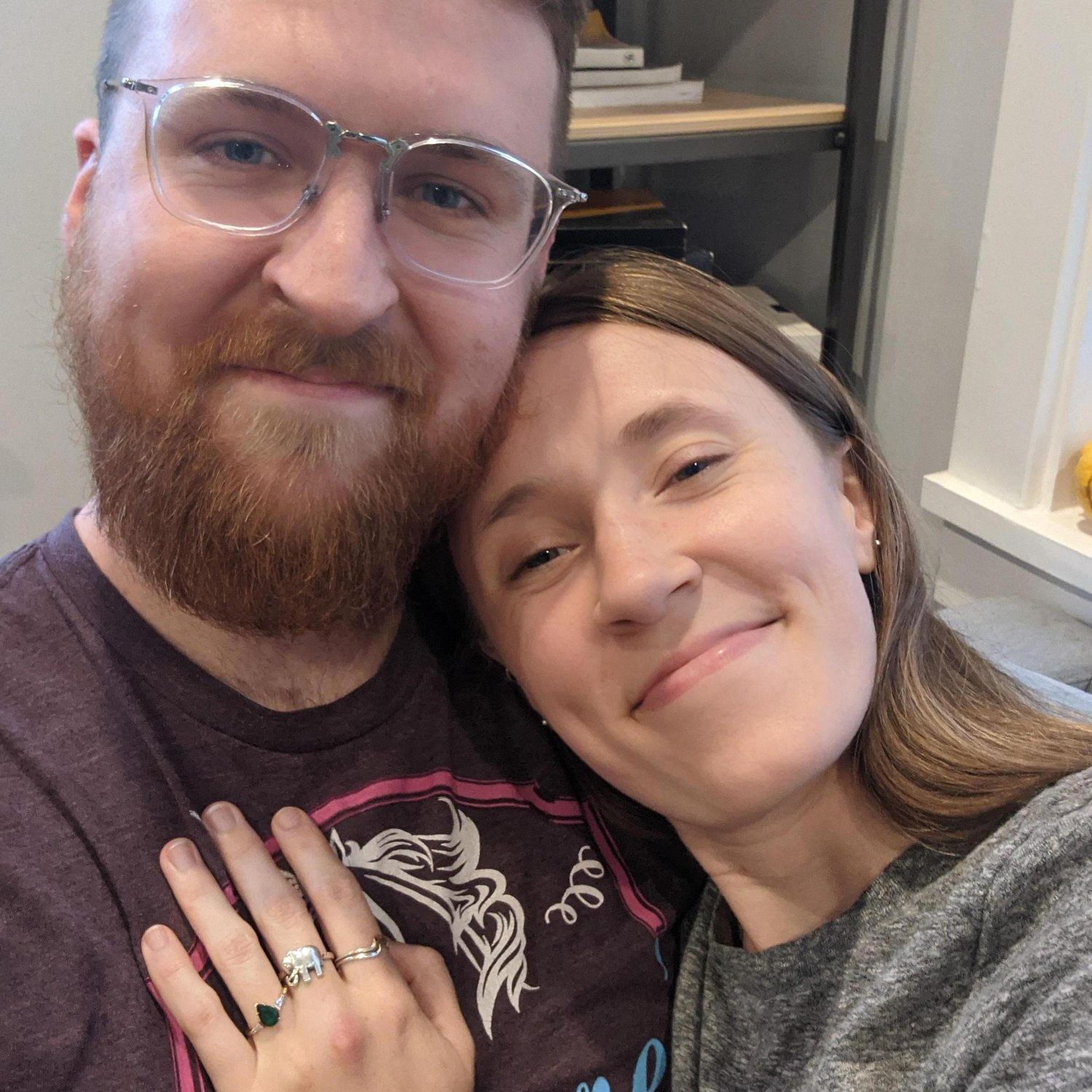 Thanksgiving 2020. Taken right after Justin proposed.