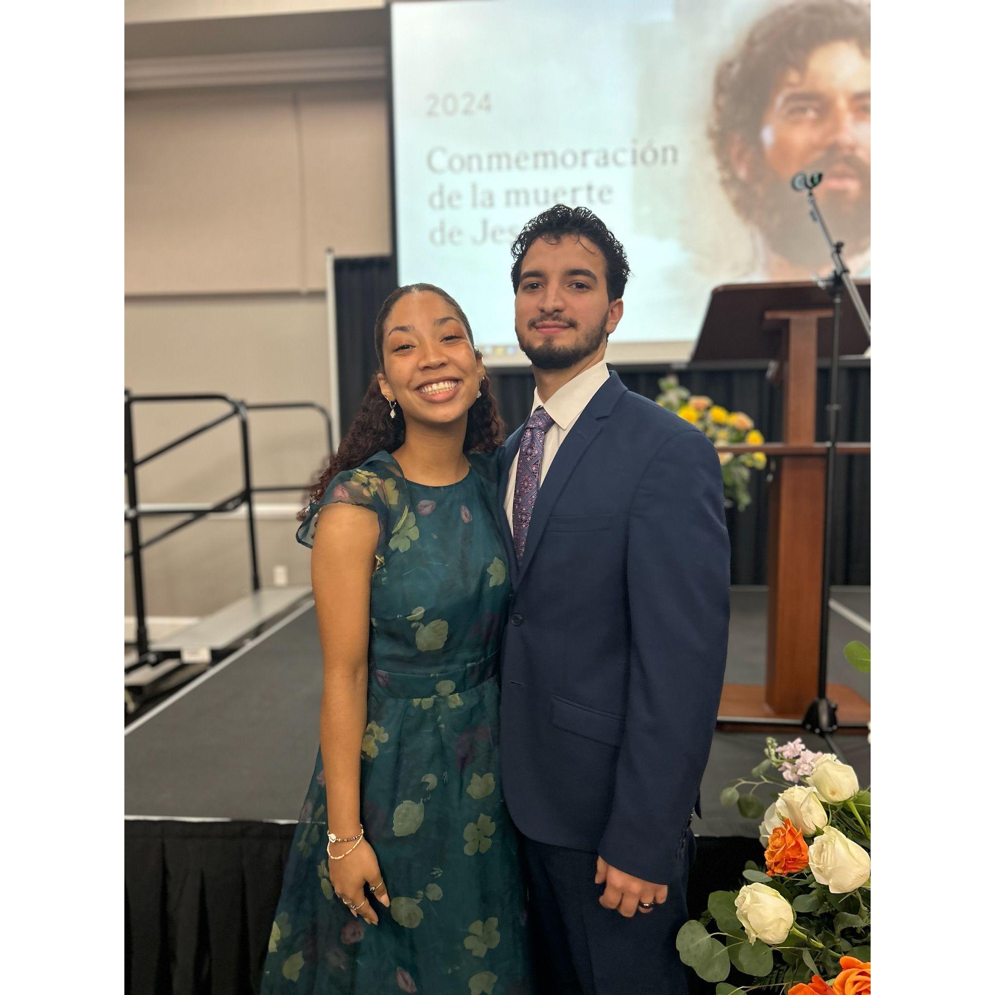 First Memorial As A Couple