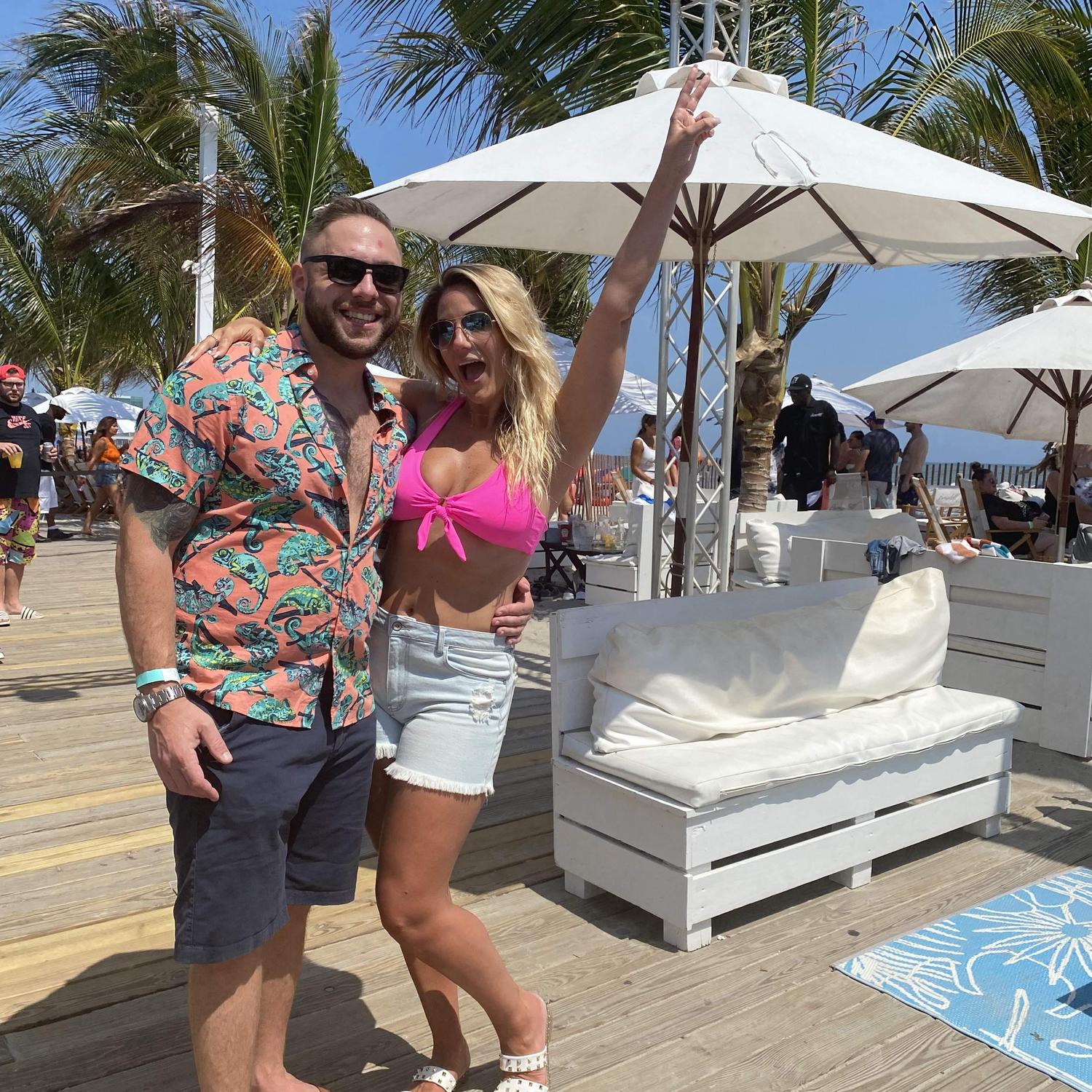 Fun day at Bungalow our favorite beach bar