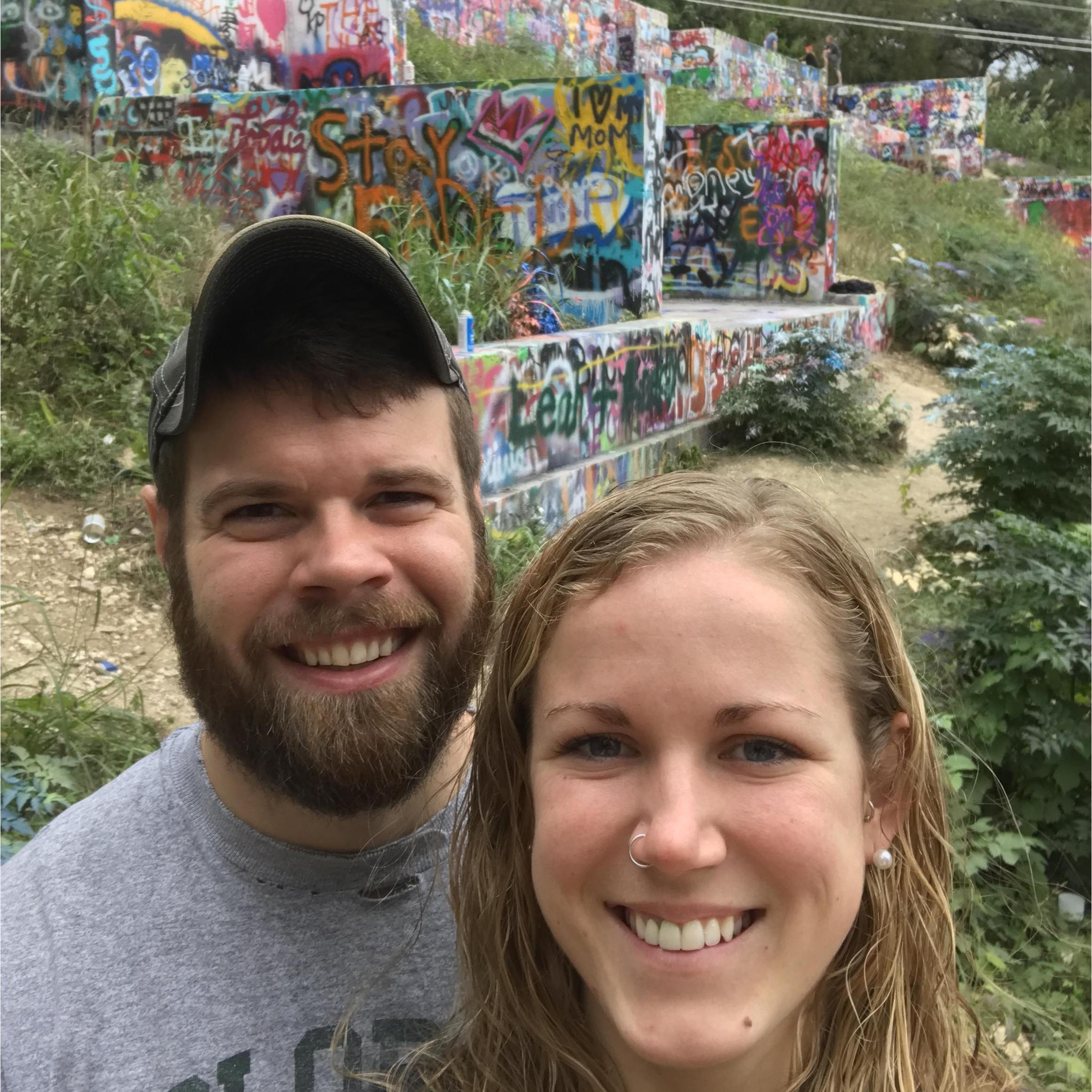 Graffiti Park in Austin, TX