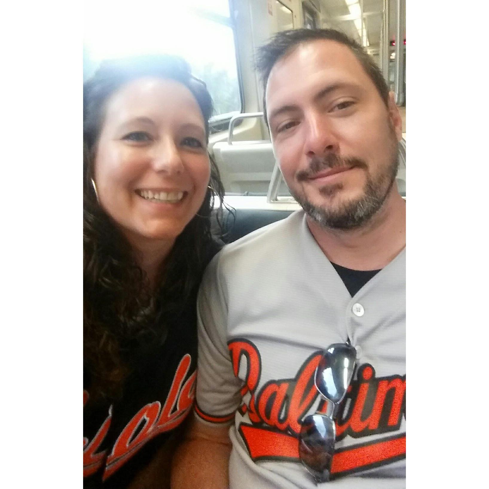 First O's game together - July 15, 2017