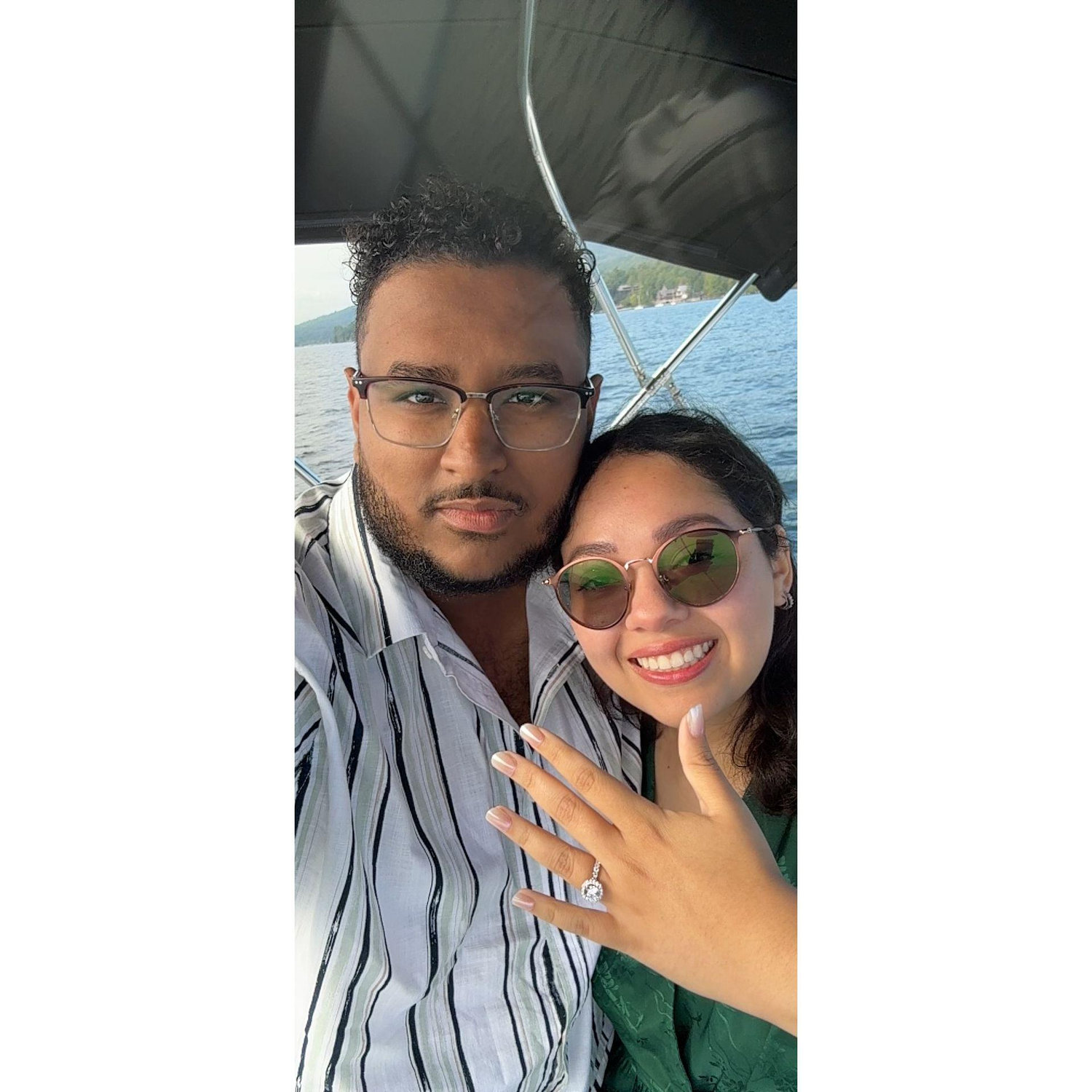 He proposed!