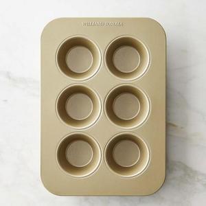 Williams Sonoma Goldtouch® Nonstick Large Muffin Pan, 6-Well