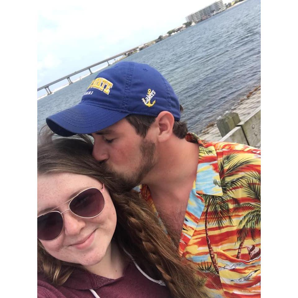 Kevin's mom gave us a Florida trip as our graduation present!
