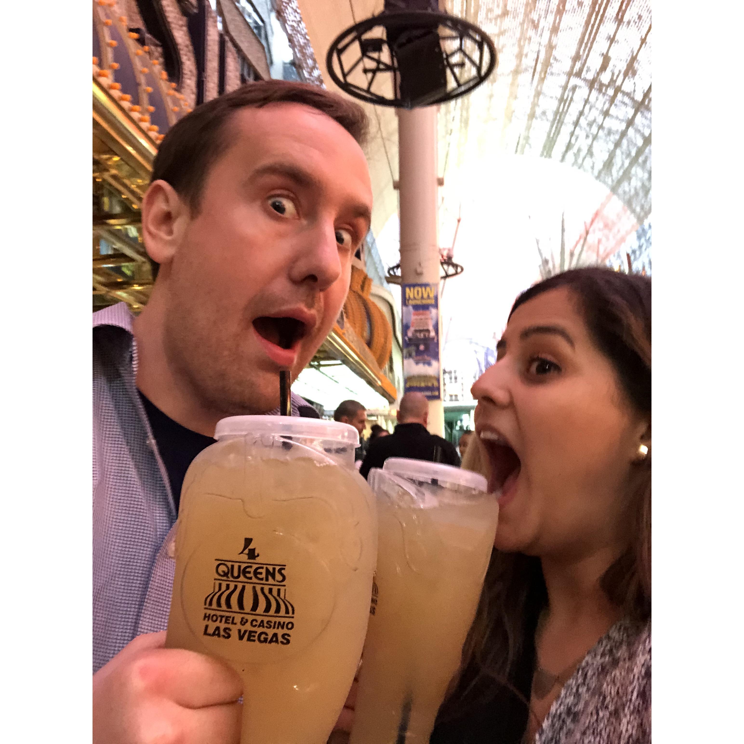 Las Vegas Fun at Fremount Street!