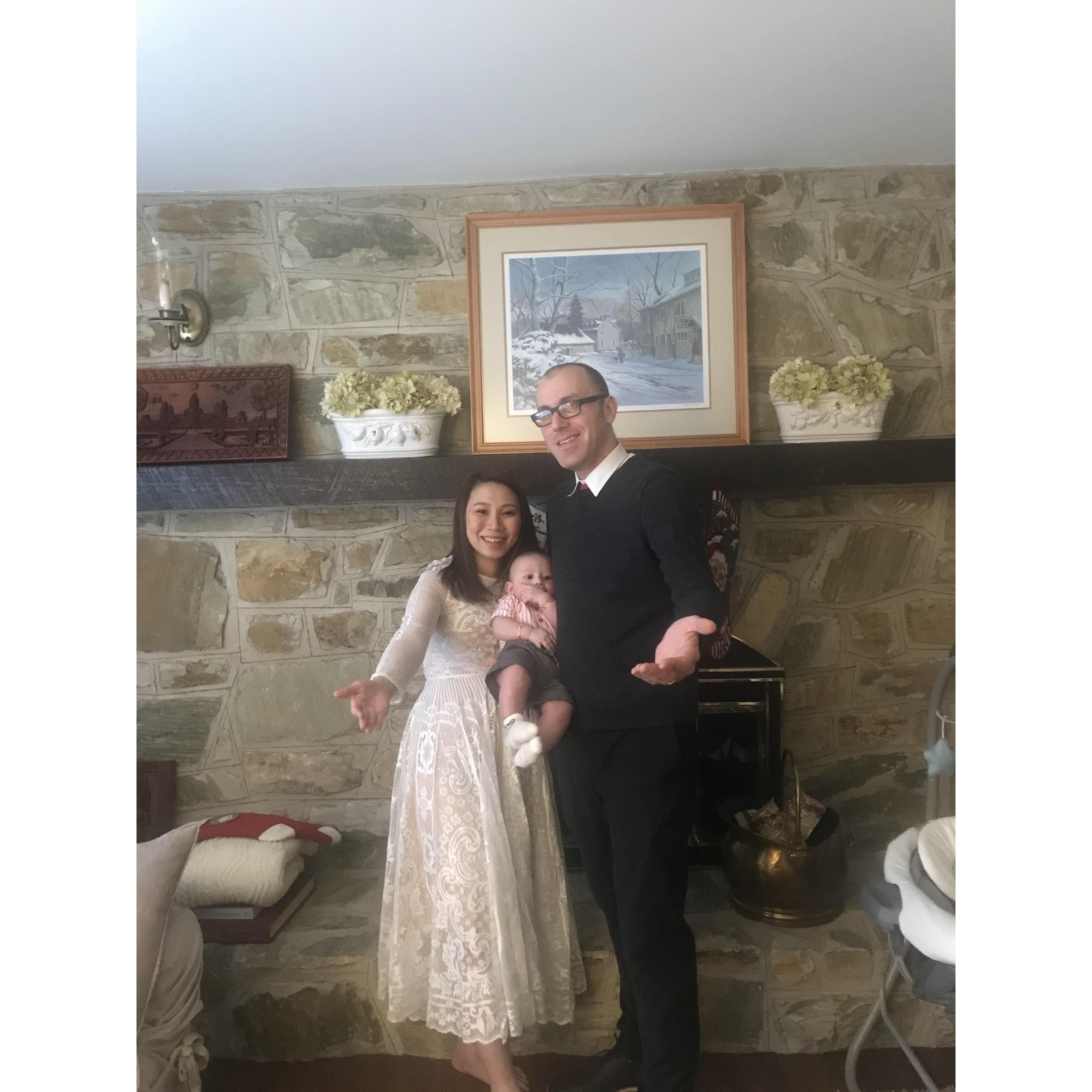 On December, 4, 2020, we celebrated wedding ceremony.